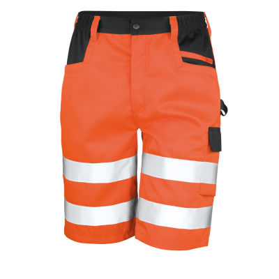 Safety cargo shorts